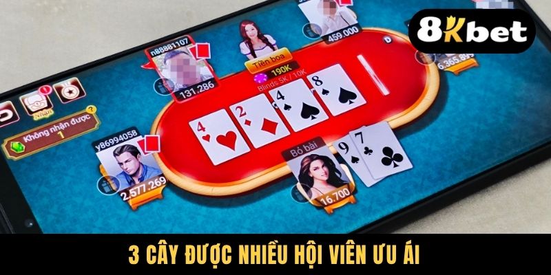 Game Bài Miễn Phí - Lựa Chọn Giải Trí Cực Thịnh Hành 2025 2 3 Cây được nhiều hội viên ưu ái