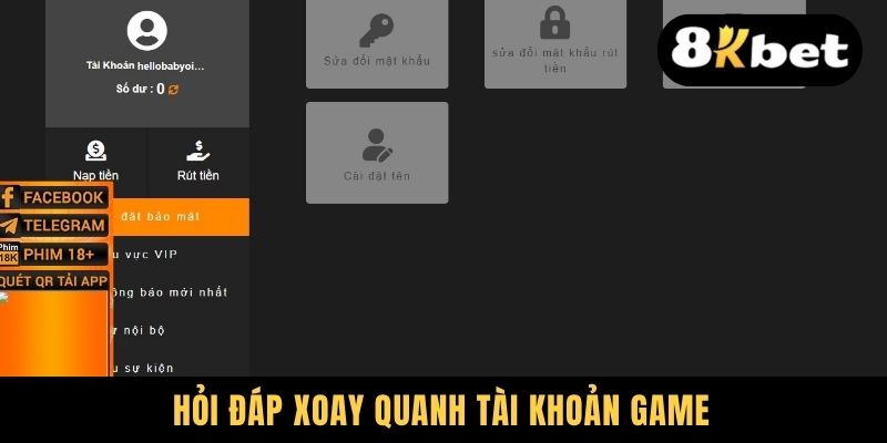 Hỏi đáp xoay quanh tài khoản game