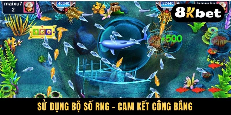 Sử dụng bộ số RNG - cam kết công bằng