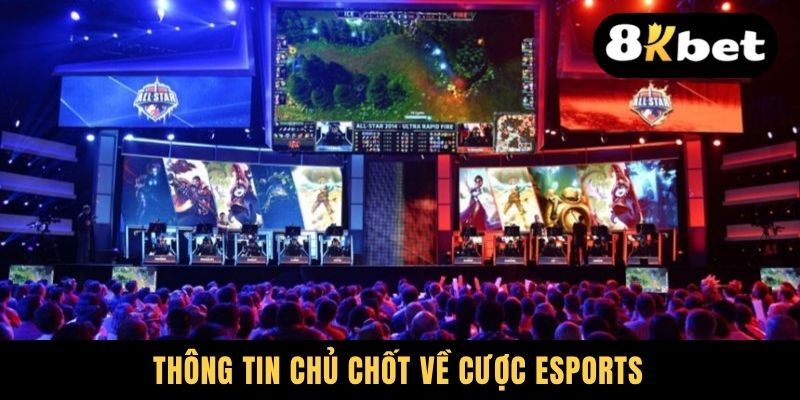 Thông tin chủ chốt về cược Esports