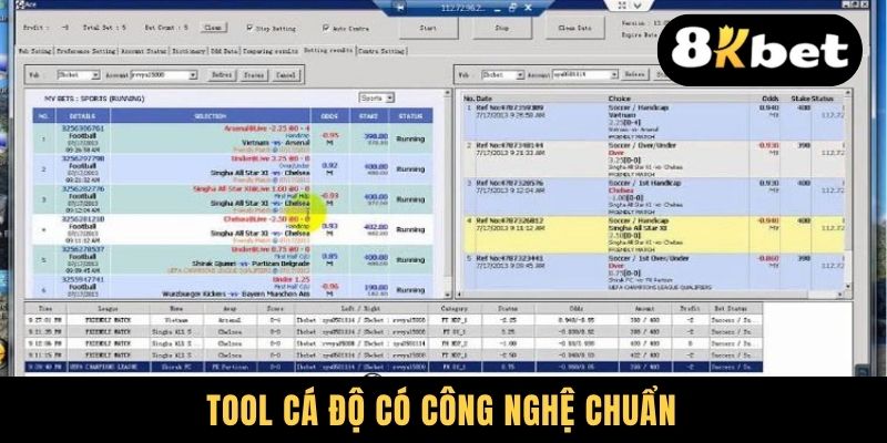Phần Mềm Cá Độ Bóng Đá - Gợi Ý Top Phần Mềm Ổn Định, Uy Tín 2 Tool cá độ có công nghệ chuẩn Crosswin